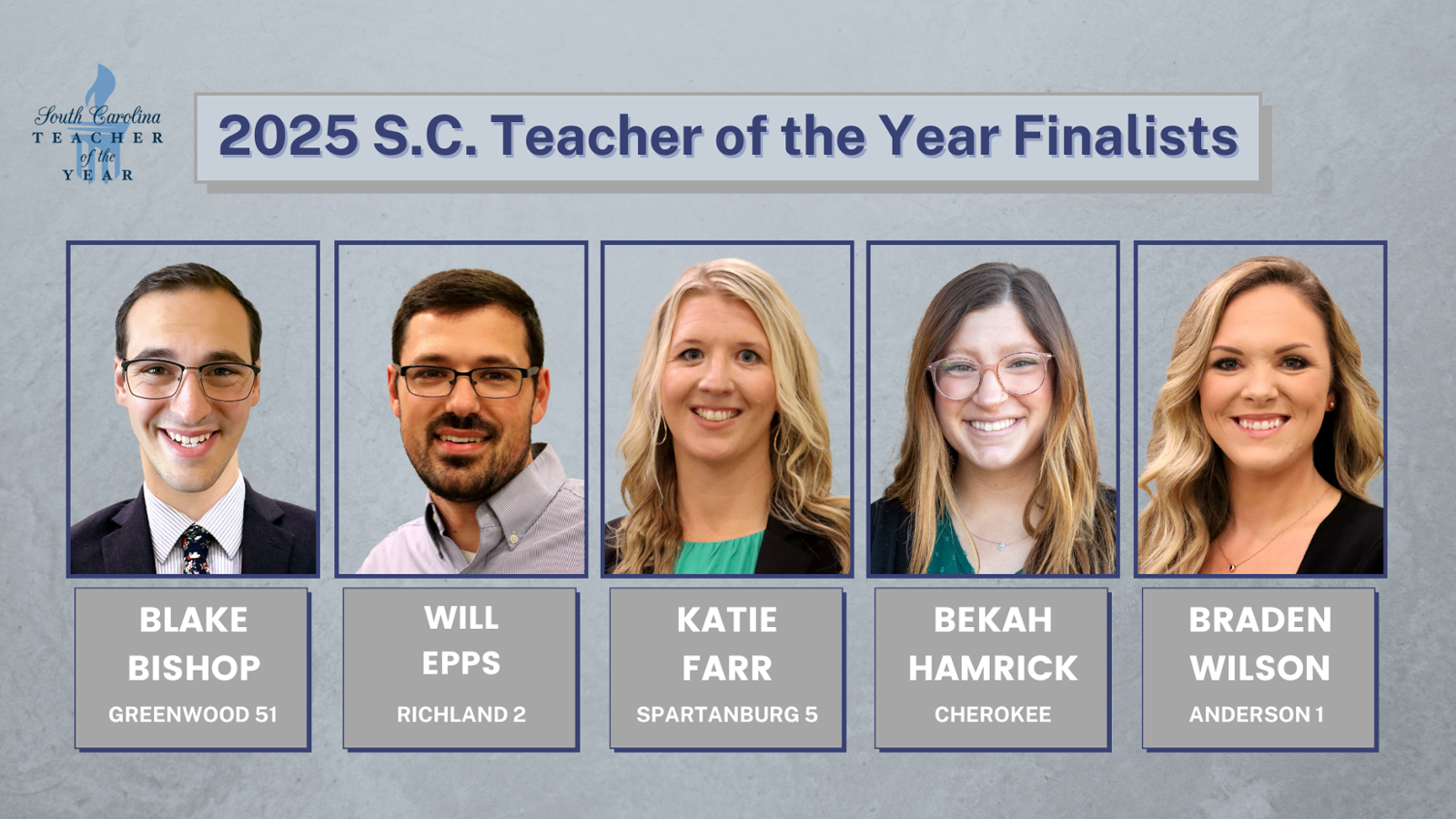 2025 South Carolina Teacher of the Year Finalists - South Carolina ...