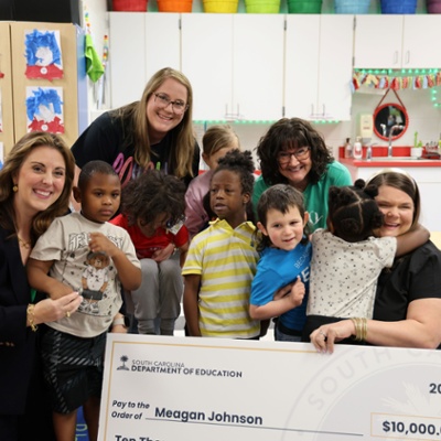 Royall Elementary School's Meagan Johnson Named State Teacher of the Year Finalist