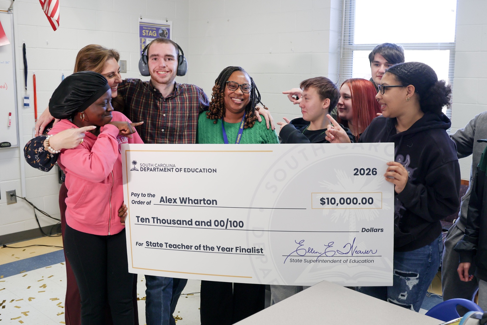 Berkeley High School's Alex Wharton Named State Teacher of the Year Finalist