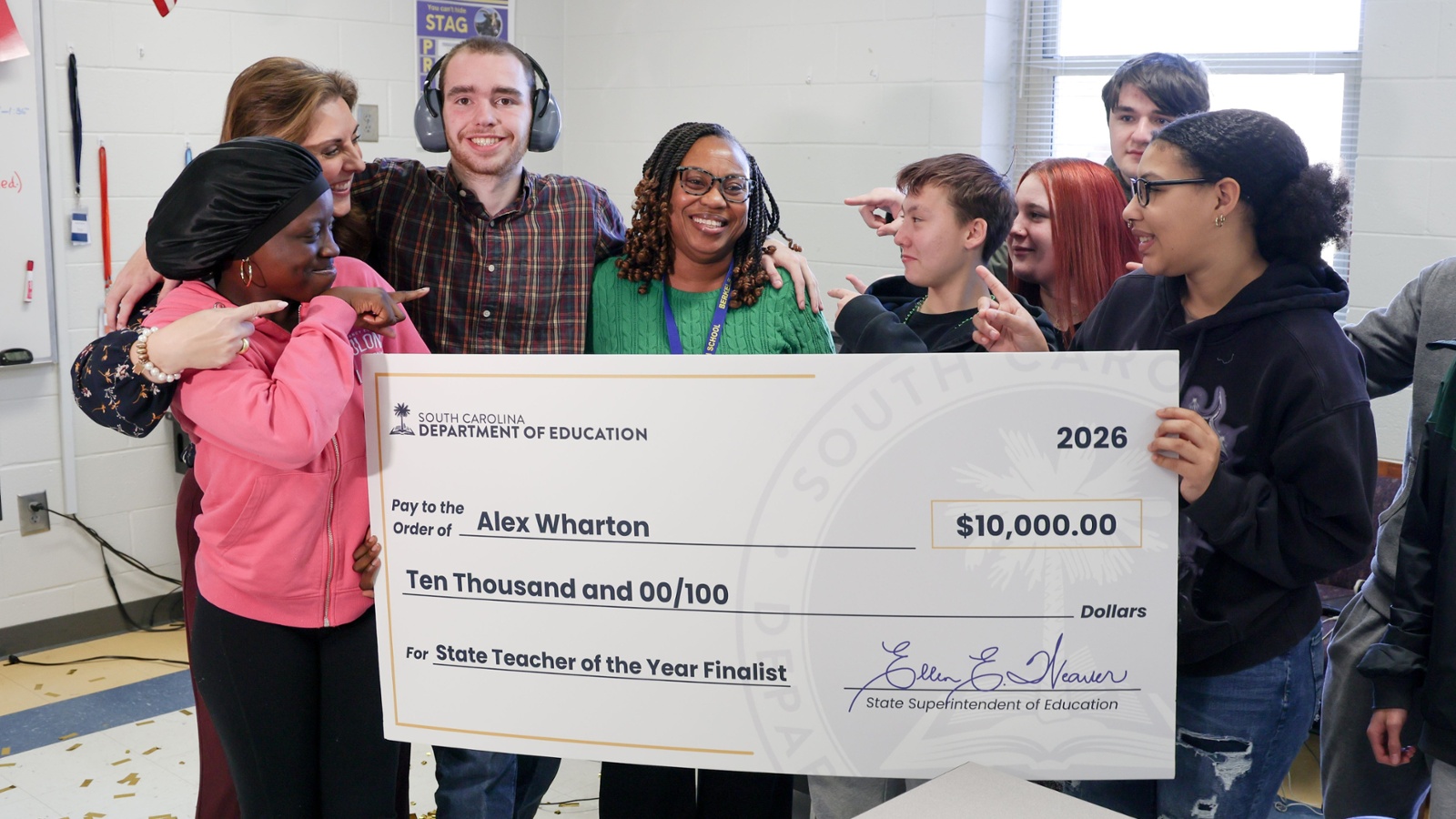 Berkeley High School's Alex Wharton Named State Teacher of the Year Finalist