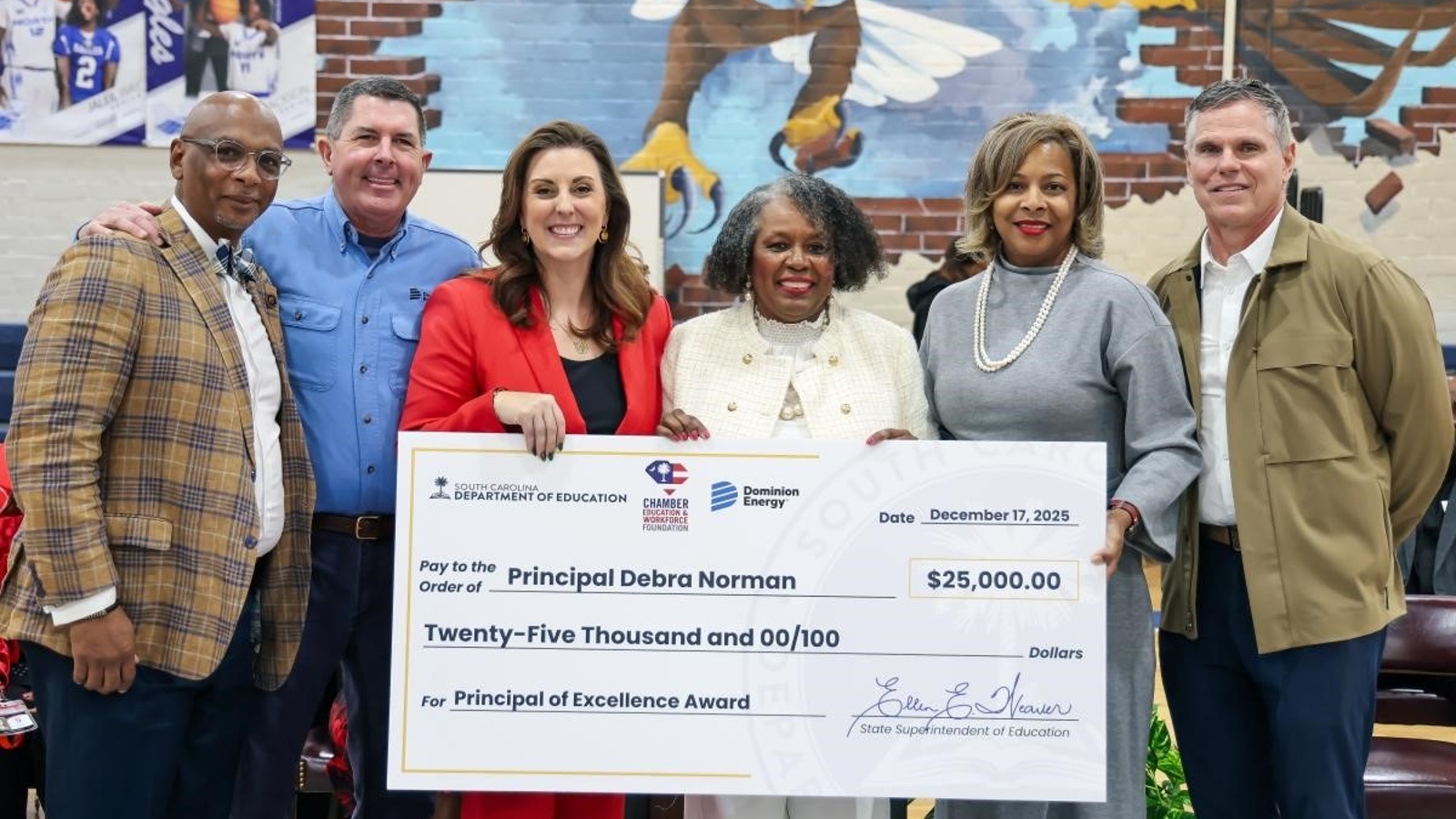 North Middle/High School's Debra Norman Named 2025 Principal of Excellence